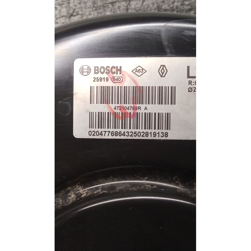 Recambio de servofreno para renault megane iv hatchback (b9a/m/n_) 1.3 tce 115 (b9n9) referencia OEM IAM 472104789R  18