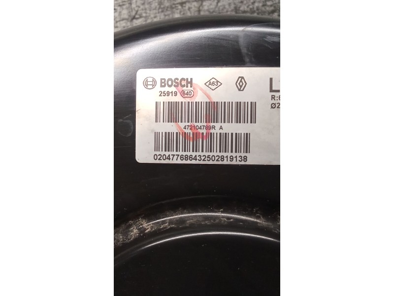 Recambio de servofreno para renault megane iv hatchback (b9a/m/n_) 1.3 tce 115 (b9n9) referencia OEM IAM 472104789R  18