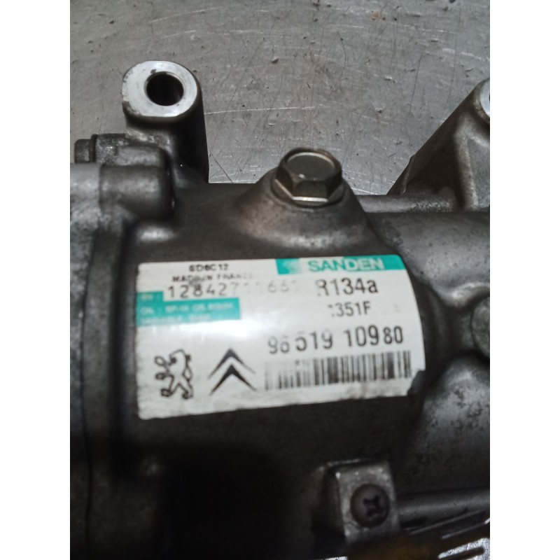 Recambio de compresor aire acondicionado para peugeot 307 (3a/c) 1.6 16v referencia OEM IAM 9651910980 1351F 05