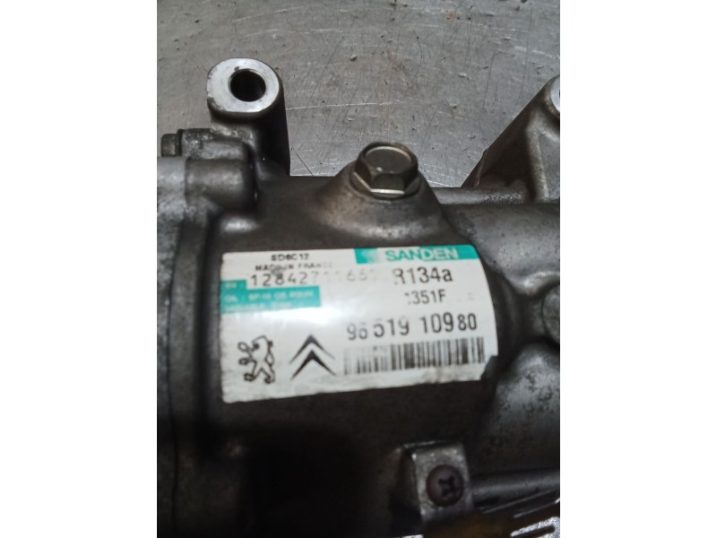 Recambio de compresor aire acondicionado para peugeot 307 (3a/c) 1.6 16v referencia OEM IAM 9651910980 1351F 05