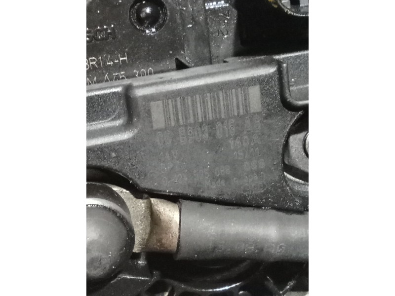 Recambio de alternador para audi a4 b6 (8e2) 2.0 referencia OEM IAM 068903016AB 0124525088 01