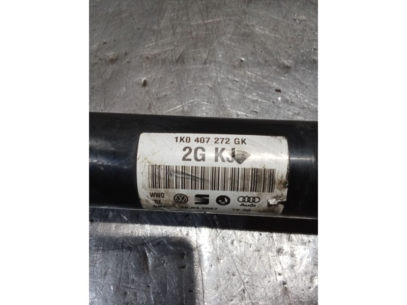 Recambio de transmision delantera derecha para volkswagen touran (1t1, 1t2) 1.9 tdi referencia OEM IAM 1K0407272GK  07