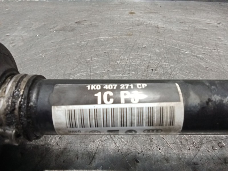 Recambio de transmision delantera izquierda para volkswagen touran (1t1, 1t2) 1.9 tdi referencia OEM IAM 1K0407271CP  07
