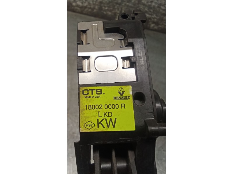 Recambio de potenciometro pedal para renault megane iv hatchback (b9a/m/n_) 1.3 tce 115 (b9n9) referencia OEM IAM 180020000R  18