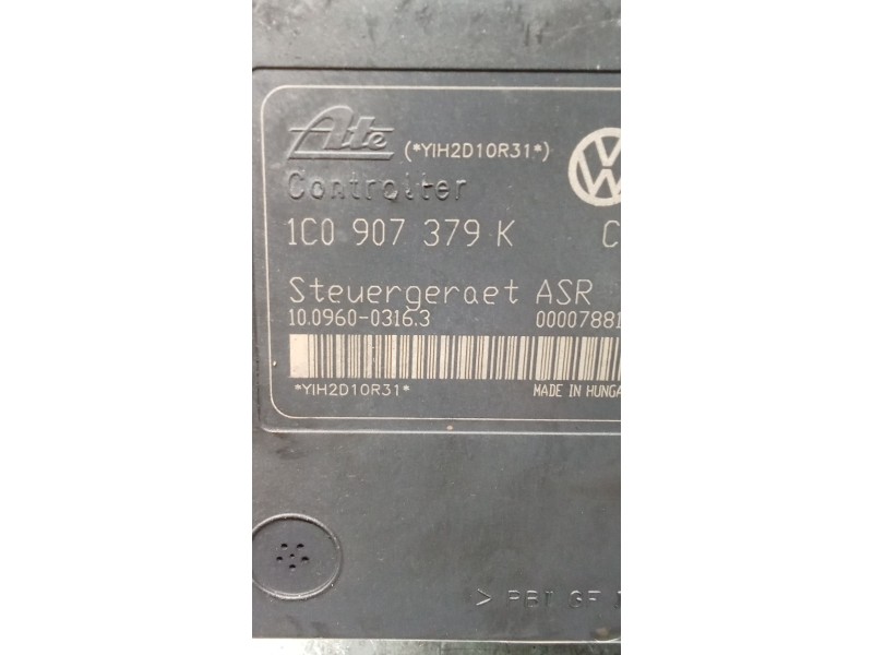 Recambio de abs para seat leon (1m1) 1.9 tdi referencia OEM IAM 1C0907379K 10096003163 10020600384 1J0614417D