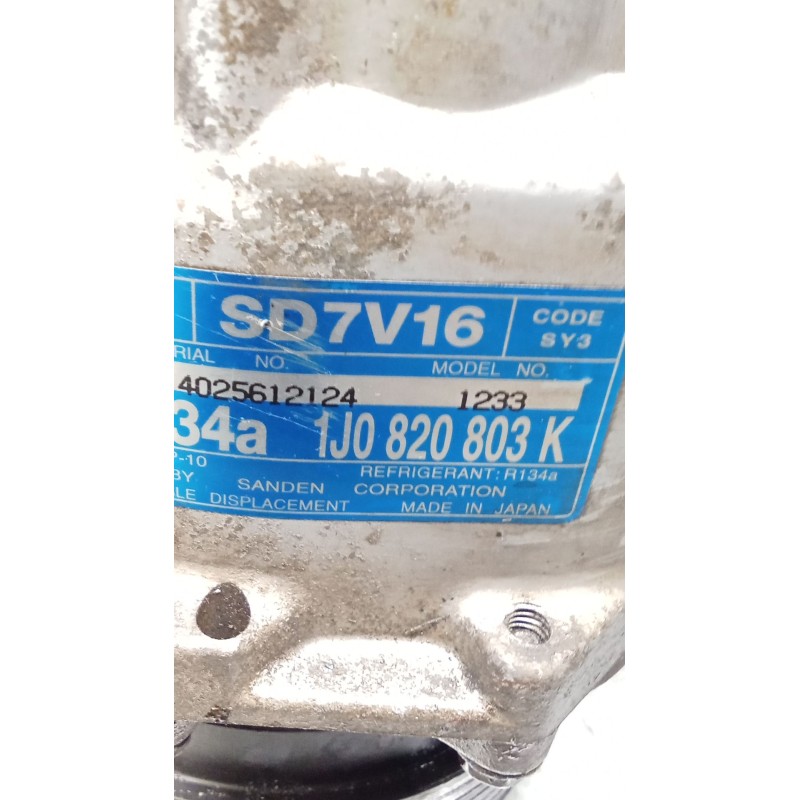 Recambio de compresor aire acondicionado para seat leon (1m1) 1.9 tdi referencia OEM IAM 1J0820803K  99