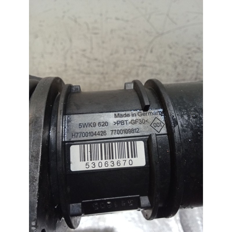 Recambio de caudalimetro para renault megane ii station wagon (km0/1_) 1.9 dci referencia OEM IAM 5WK9620 H770010442 H7700104426