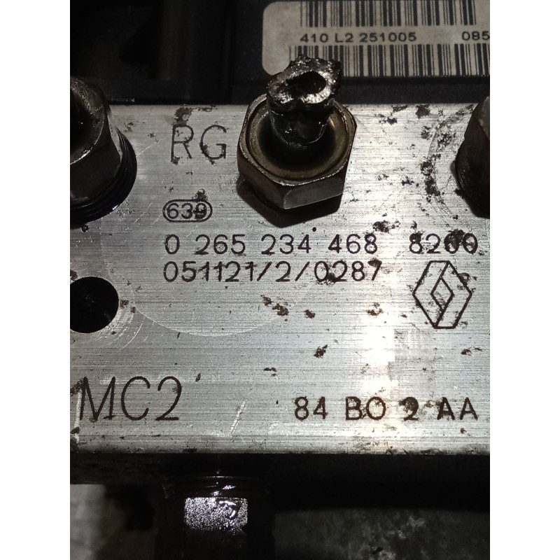 Recambio de abs para renault megane ii station wagon (km0/1_) 1.9 dci referencia OEM IAM 0265950595 0265234468 8200551143