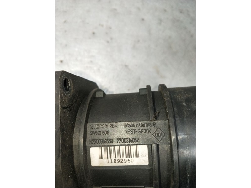 Recambio de caudalimetro para renault laguna ii (bg0/1_) 2.2 dci (bg0f) referencia OEM IAM 5WK9609 7700314057 2005