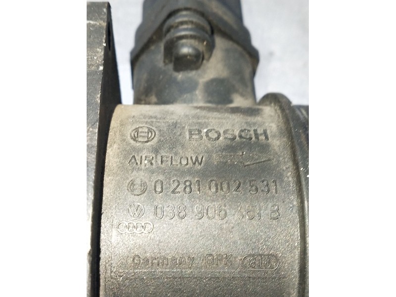 Recambio de caudalimetro para volkswagen touran (1t1, 1t2) 1.9 tdi referencia OEM IAM 0281002531 038906461B 2007