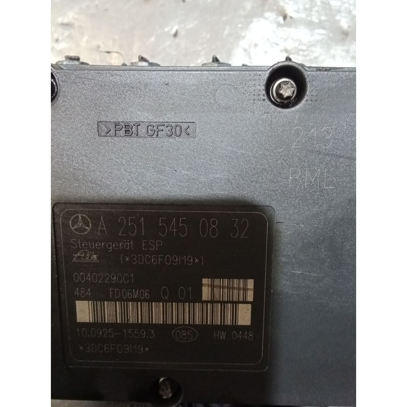 Recambio de abs para mercedes-benz clase r (w251, v251) r 320 cdi 4-matic (251.022, 251.122) referencia OEM IAM A2515450832 1009