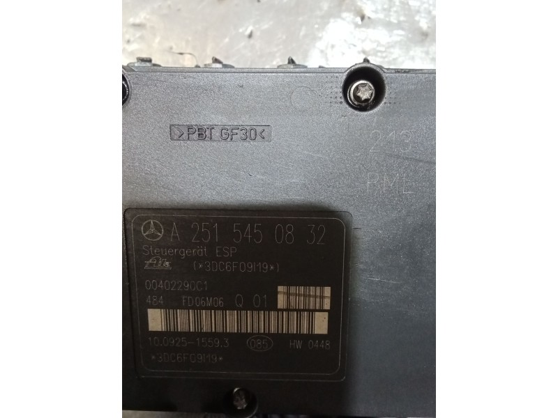 Recambio de abs para mercedes-benz clase r (w251, v251) r 320 cdi 4-matic (251.022, 251.122) referencia OEM IAM A2515450832 1009