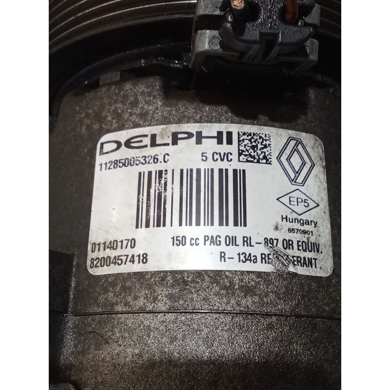 Recambio de compresor aire acondicionado para renault megane ii station wagon (km0/1_) 1.9 dci referencia OEM IAM 11285005326C 8