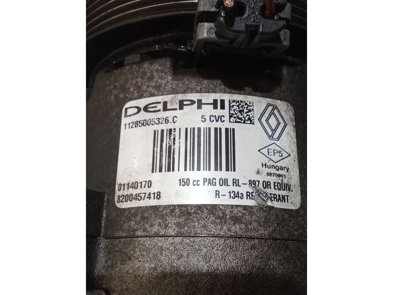 Recambio de compresor aire acondicionado para renault megane ii station wagon (km0/1_) 1.9 dci referencia OEM IAM 11285005326C 8