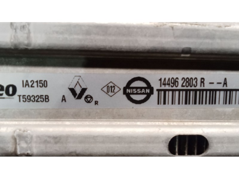 Recambio de intercooler para renault megane iv hatchback (b9a/m/n_) 1.3 tce 115 (b9n9) referencia OEM IAM 144962803R T59325B 18