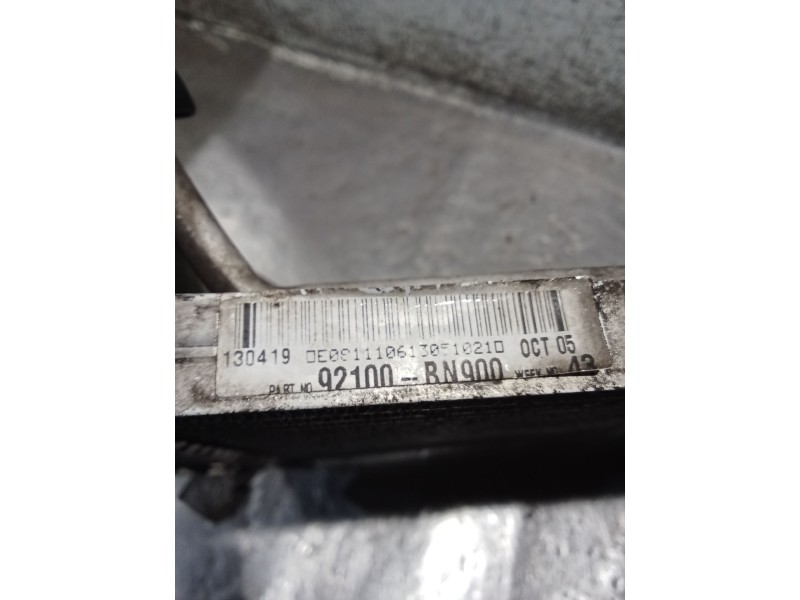Recambio de condensador / radiador aire acondicionado para nissan almera ii hatchback (n16) 2.2 dci referencia OEM IAM 92100BN90