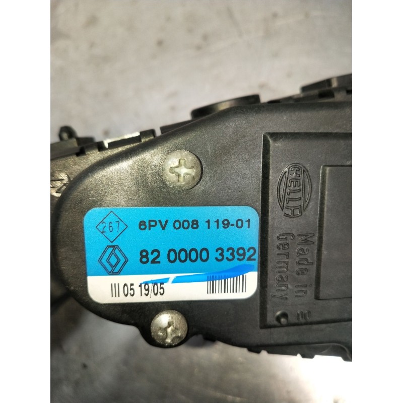 Recambio de potenciometro pedal para renault laguna ii (bg0/1_) 2.2 dci (bg0f) referencia OEM IAM 6PV00811901 8200003392 2005