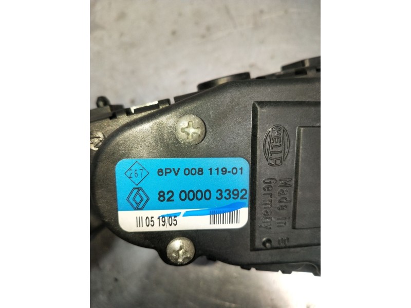 Recambio de potenciometro pedal para renault laguna ii (bg0/1_) 2.2 dci (bg0f) referencia OEM IAM 6PV00811901 8200003392 2005