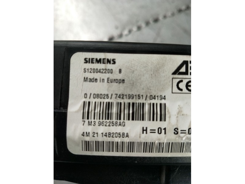 Recambio de modulo electronico para seat alhambra (7v8, 7v9) 1.9 tdi referencia OEM IAM 7M3962258AG S120042200B 4M2114B205BA