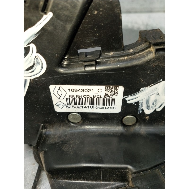 Recambio de motor cierre centralizado trasero derecho para renault megane iv hatchback (b9a/m/n_) 1.3 tce 115 (b9n9) referencia 