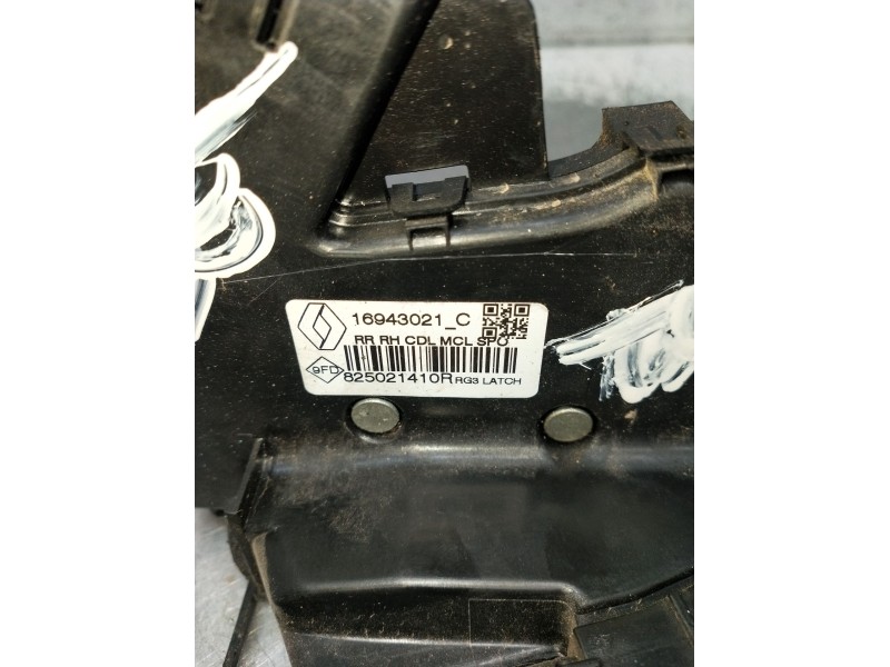 Recambio de motor cierre centralizado trasero derecho para renault megane iv hatchback (b9a/m/n_) 1.3 tce 115 (b9n9) referencia 