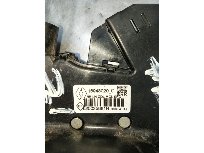 Recambio de motor cierre centralizado trasero izquierdo para renault megane iv hatchback (b9a/m/n_) 1.3 tce 115 (b9n9) referenci