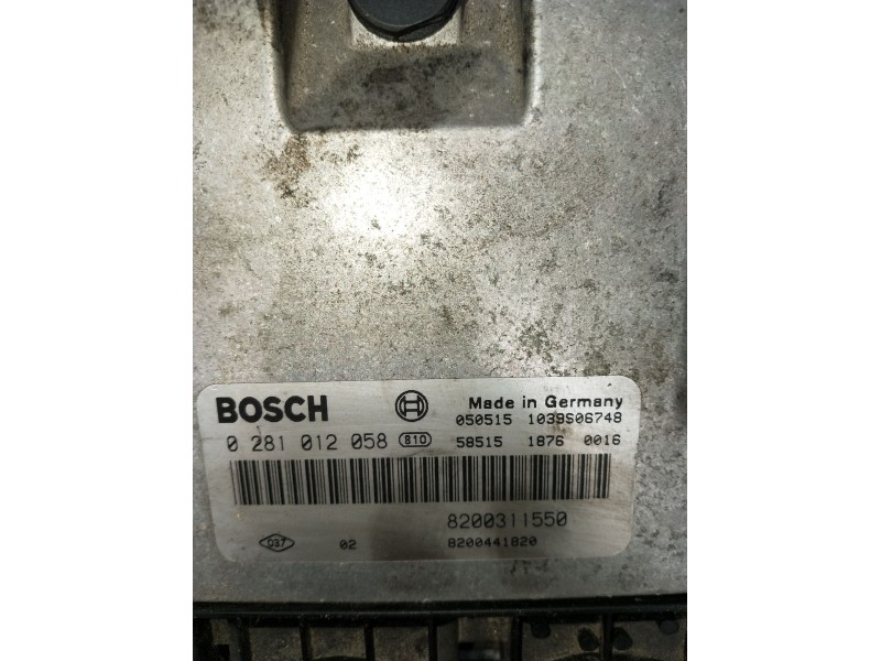 Recambio de centralita motor uce para renault laguna ii (bg0/1_) 2.2 dci (bg0f) referencia OEM IAM 0281012058 8200311550 8200441