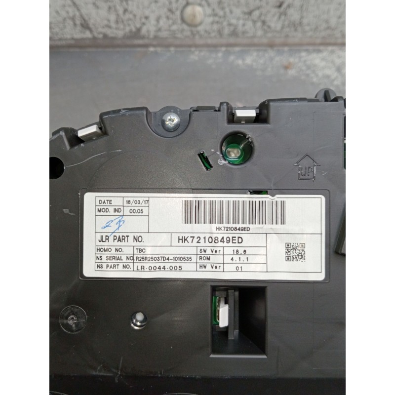 Recambio de cuadro instrumentos para land rover discovery sport (l550) 2.0 d 4x4 referencia OEM IAM HK7210849ED R25R25037D4 LR00