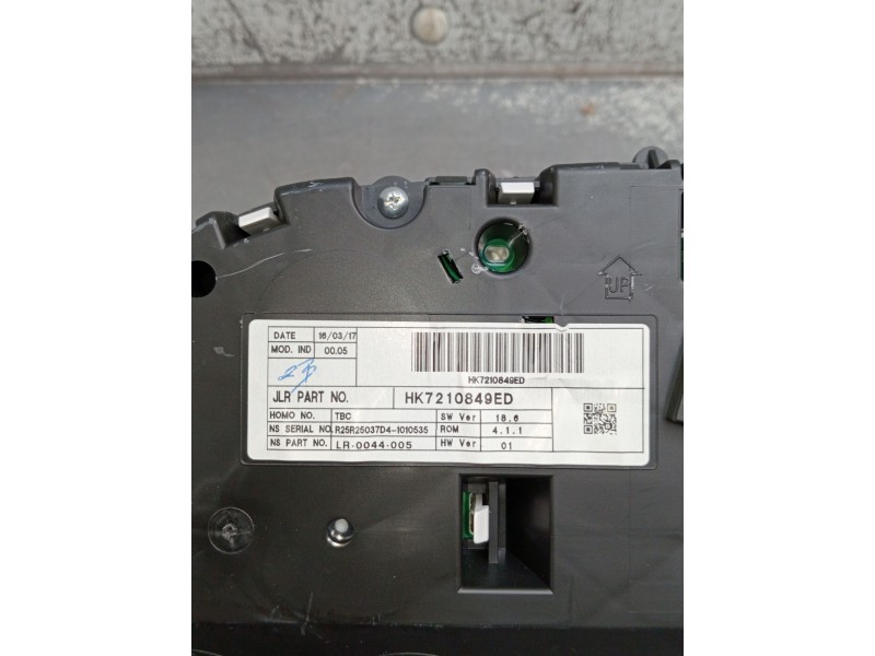 Recambio de cuadro instrumentos para land rover discovery sport (l550) 2.0 d 4x4 referencia OEM IAM HK7210849ED R25R25037D4 LR00