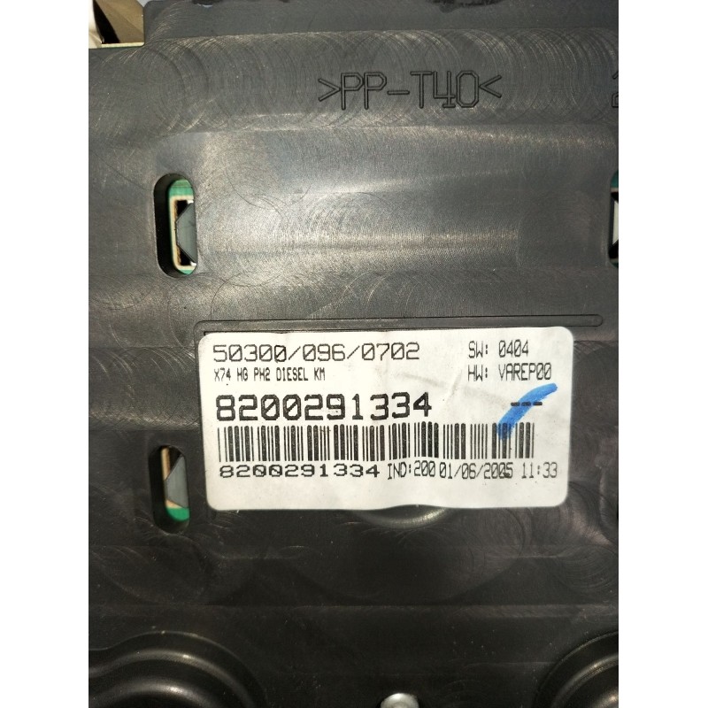 Recambio de cuadro instrumentos para renault laguna ii (bg0/1_) 2.2 dci (bg0f) referencia OEM IAM 8200291334 820291334 2005