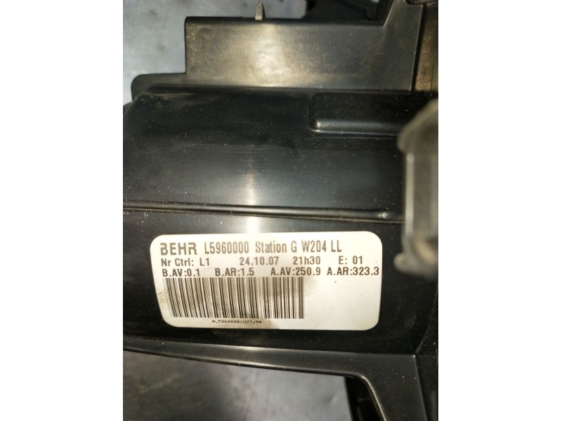 Recambio de motor calefaccion para mercedes-benz clase c t-model (s204) c 220 cdi (204.208) referencia OEM IAM L5960000  2008