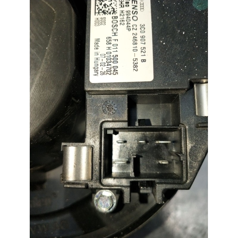 Recambio de motor calefaccion para volkswagen touran (1t1, 1t2) 1.9 tdi referencia OEM IAM 3C0907521B F011500045 2007