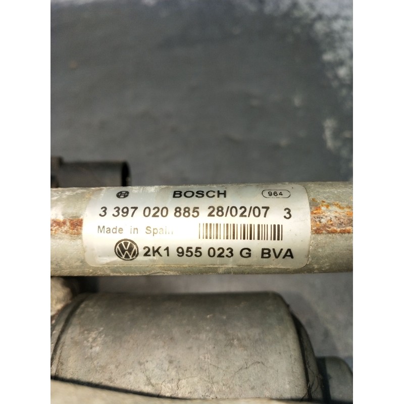 Recambio de motor limpia delantero para volkswagen touran (1t1, 1t2) 1.9 tdi referencia OEM IAM 3397020885 2K1955023G 2007