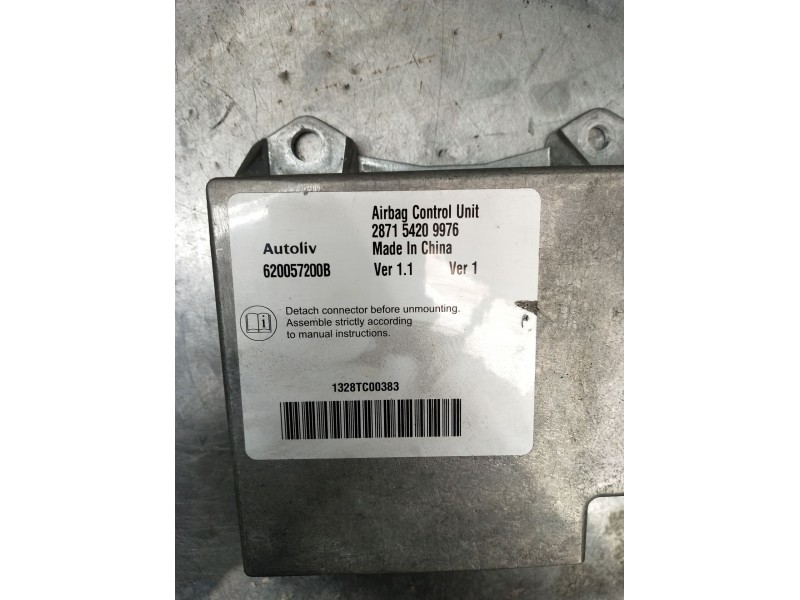 Recambio de centralita airbag para tata indica vista 1.4 referencia OEM IAM 620057200B 287154209976 2012