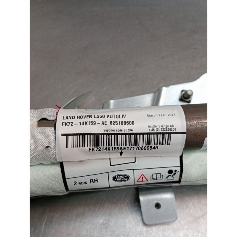 Recambio de airbag cortina delantero derecho para land rover discovery sport (l550) 2.0 d 4x4 referencia OEM IAM FK7214K159AE  2