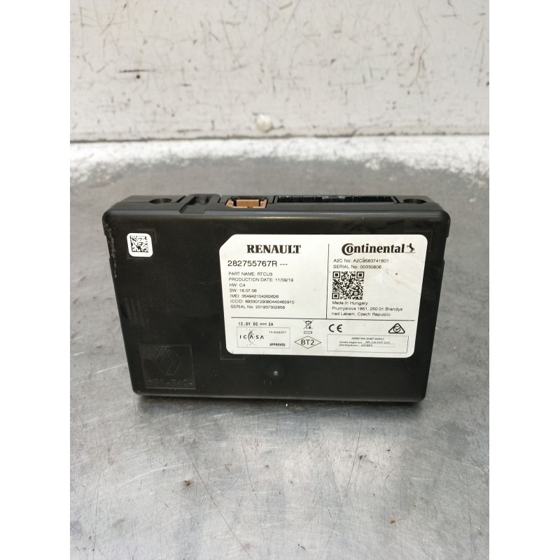 Recambio de modulo electronico para renault megane iv hatchback (b9a/m/n_) 1.3 tce 115 (b9n9) referencia OEM IAM 282755767R A2C9