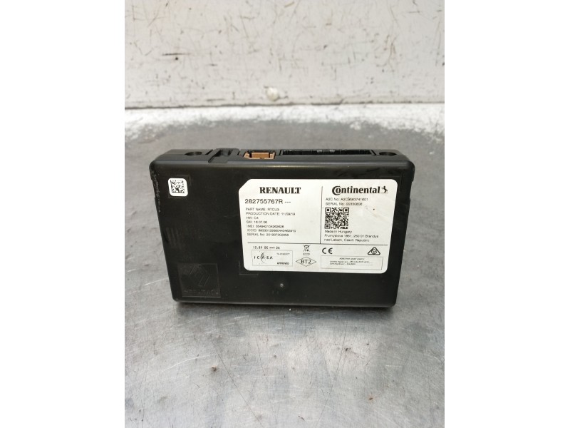 Recambio de modulo electronico para renault megane iv hatchback (b9a/m/n_) 1.3 tce 115 (b9n9) referencia OEM IAM 282755767R A2C9