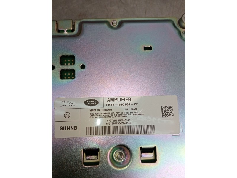 Recambio de modulo electronico para land rover discovery sport (l550) 2.0 d 4x4 referencia OEM IAM FK7219C164ZF  2015