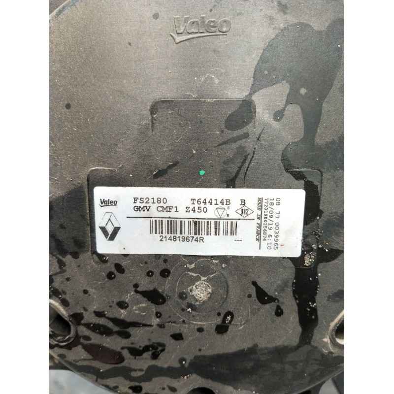 Recambio de electroventilador para renault megane iv hatchback (b9a/m/n_) 1.3 tce 115 (b9n9) referencia OEM IAM 214819674R  2018