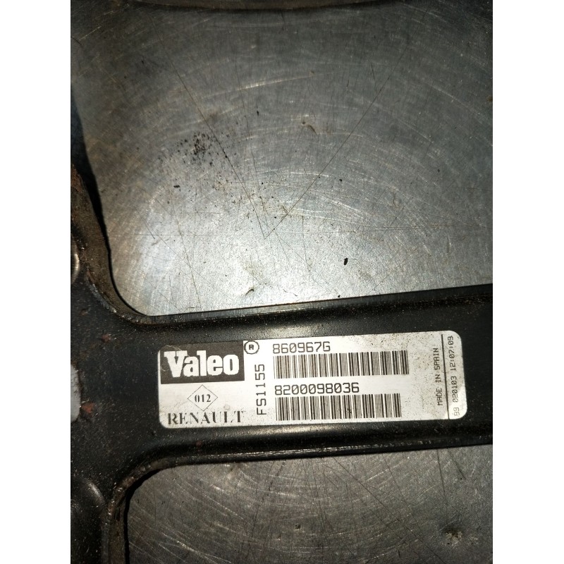 Recambio de electroventilador para renault clio ii (bb_, cb_) 1.5 dci (b/cb07) referencia OEM IAM 860967G 82000098036 2001