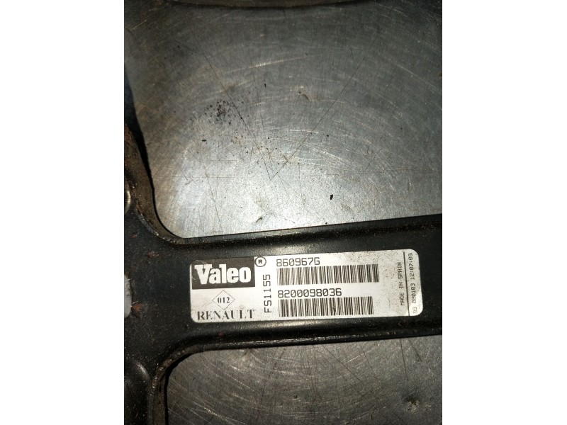Recambio de electroventilador para renault clio ii (bb_, cb_) 1.5 dci (b/cb07) referencia OEM IAM 860967G 82000098036 2001