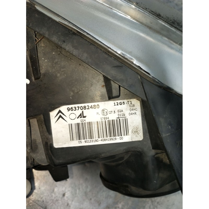 Recambio de faro derecho para citroën xsara break (n2) 2.0 hdi 90 referencia OEM IAM 9637082480  