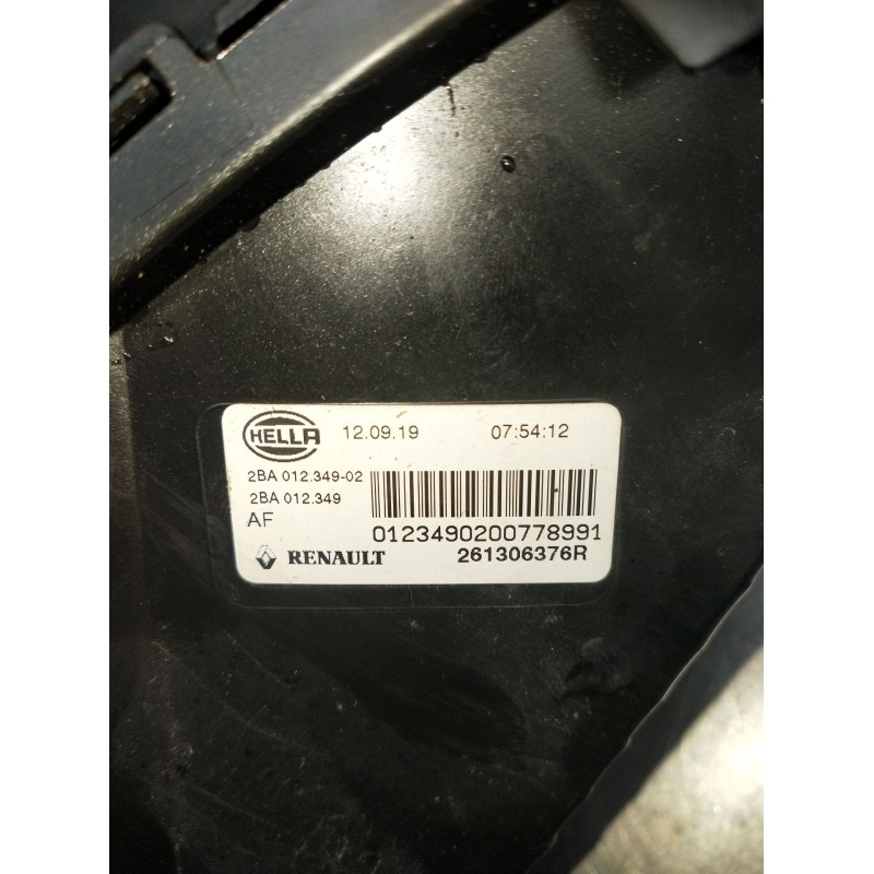 Recambio de piloto delantero derecho para renault megane iv hatchback (b9a/m/n_) 1.3 tce 115 (b9n9) referencia OEM IAM 261306376