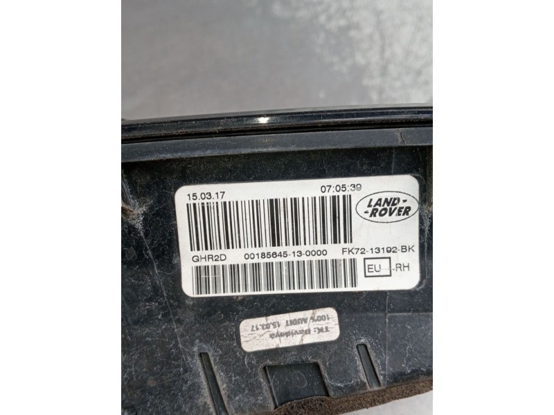 Recambio de piloto trasero derecho interior para land rover discovery sport (l550) 2.0 d 4x4 referencia OEM IAM FK7213192BK  201