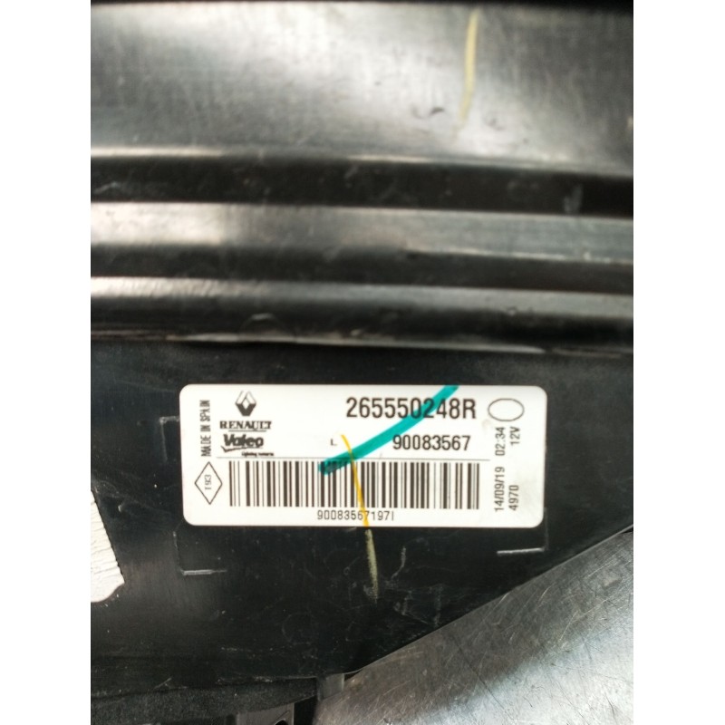 Recambio de piloto trasero izquierdo para renault megane iv hatchback (b9a/m/n_) 1.3 tce 115 (b9n9) referencia OEM IAM 265550248