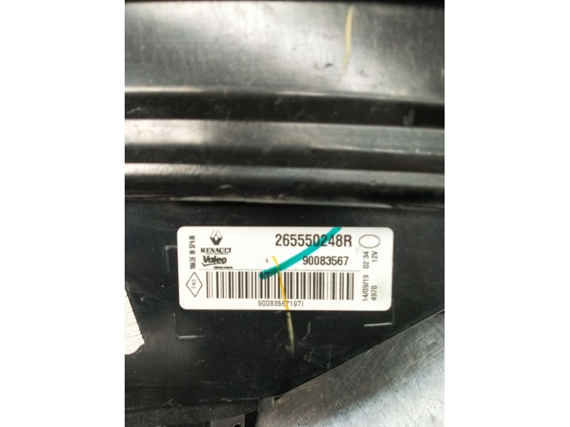 Recambio de piloto trasero izquierdo para renault megane iv hatchback (b9a/m/n_) 1.3 tce 115 (b9n9) referencia OEM IAM 265550248