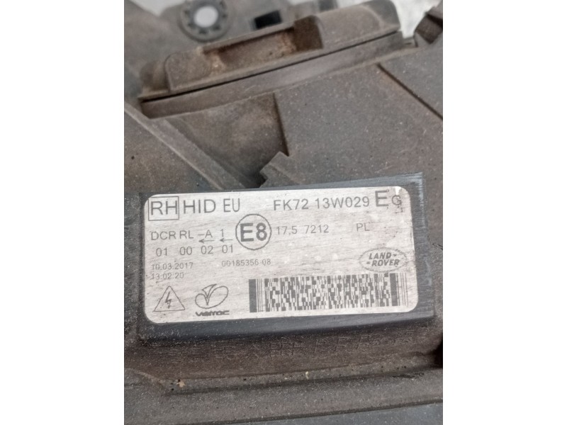 Recambio de faro derecho para land rover discovery sport (l550) 2.0 d 4x4 referencia OEM IAM FK7213W029 0018535608 VER FOTOS XEN