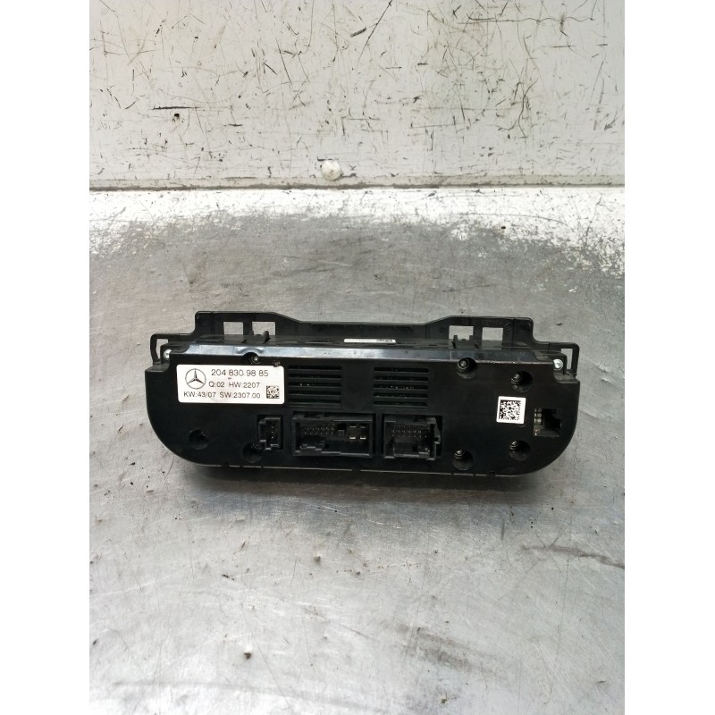 Recambio de mando calefaccion / aire acondicionado para mercedes-benz clase c t-model (s204) c 220 cdi (204.208) referencia OEM 