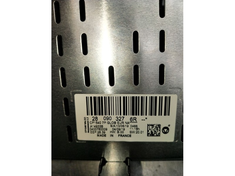 Recambio de mando calefaccion / aire acondicionado para renault megane iv hatchback (b9a/m/n_) 1.3 tce 115 (b9n9) referencia OEM