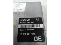 Recambio de centralita motor uce para opel vectra a 2.0 referencia OEM IAM 0261200376 90351648 GE 2